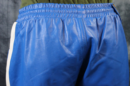 Basketball Shorts in Blue and White - view 8