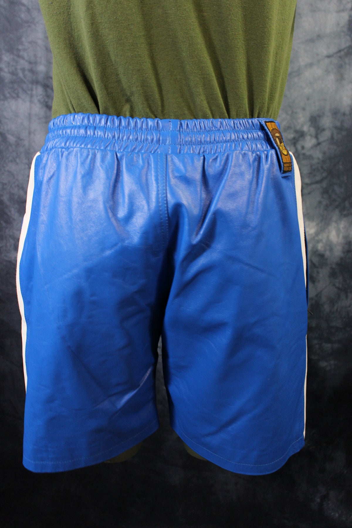Basketball Shorts in Blue and White - view 9