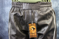 Basketball Shorts in Black and Silver - front view