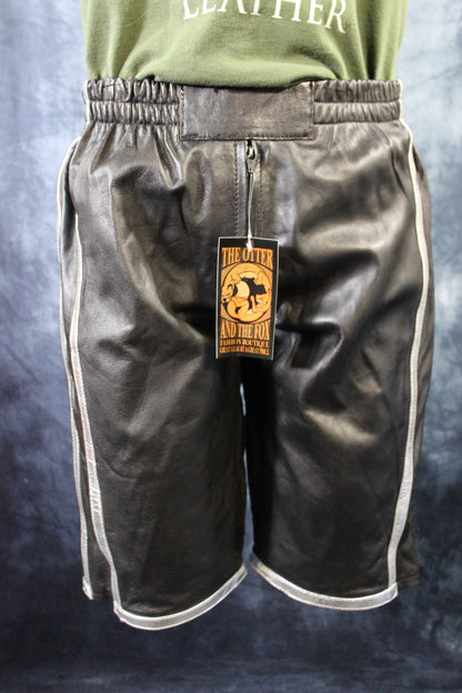 Basketball Shorts in Black and Silver - view 2