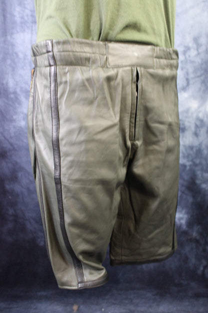 Basketball Shorts in Olive Green and Black - view 2