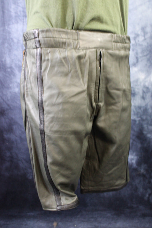 Basketball Shorts in Olive Green and Black - view 2