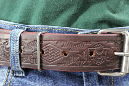 Latigo Thunderbird Embossed Belt - view 2