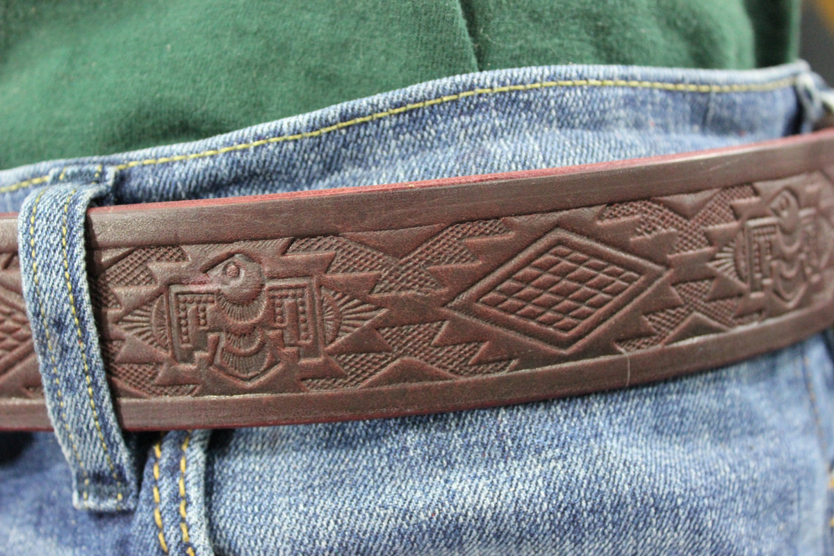 Latigo Thunderbird Embossed Belt - view 3