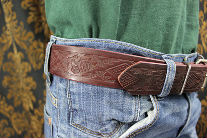 Latigo Thunderbird Embossed Belt - view 6