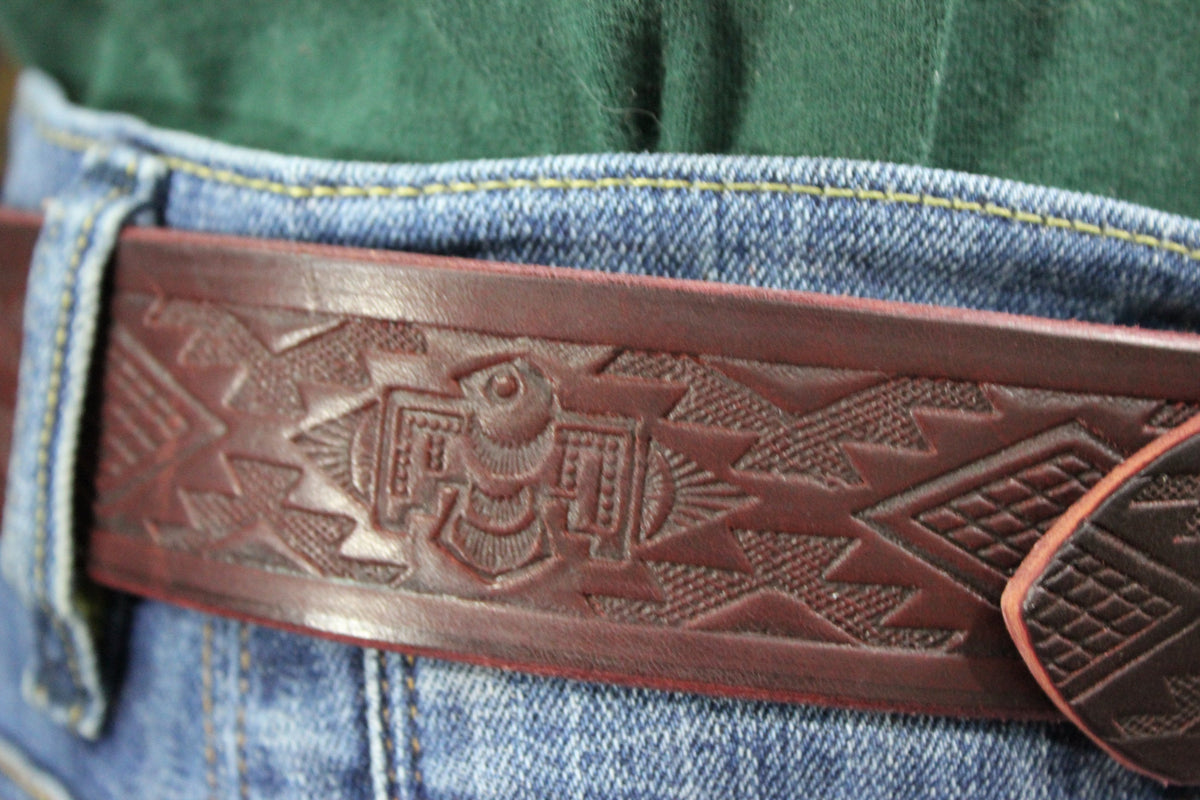 Latigo Thunderbird Embossed Belt - view 7