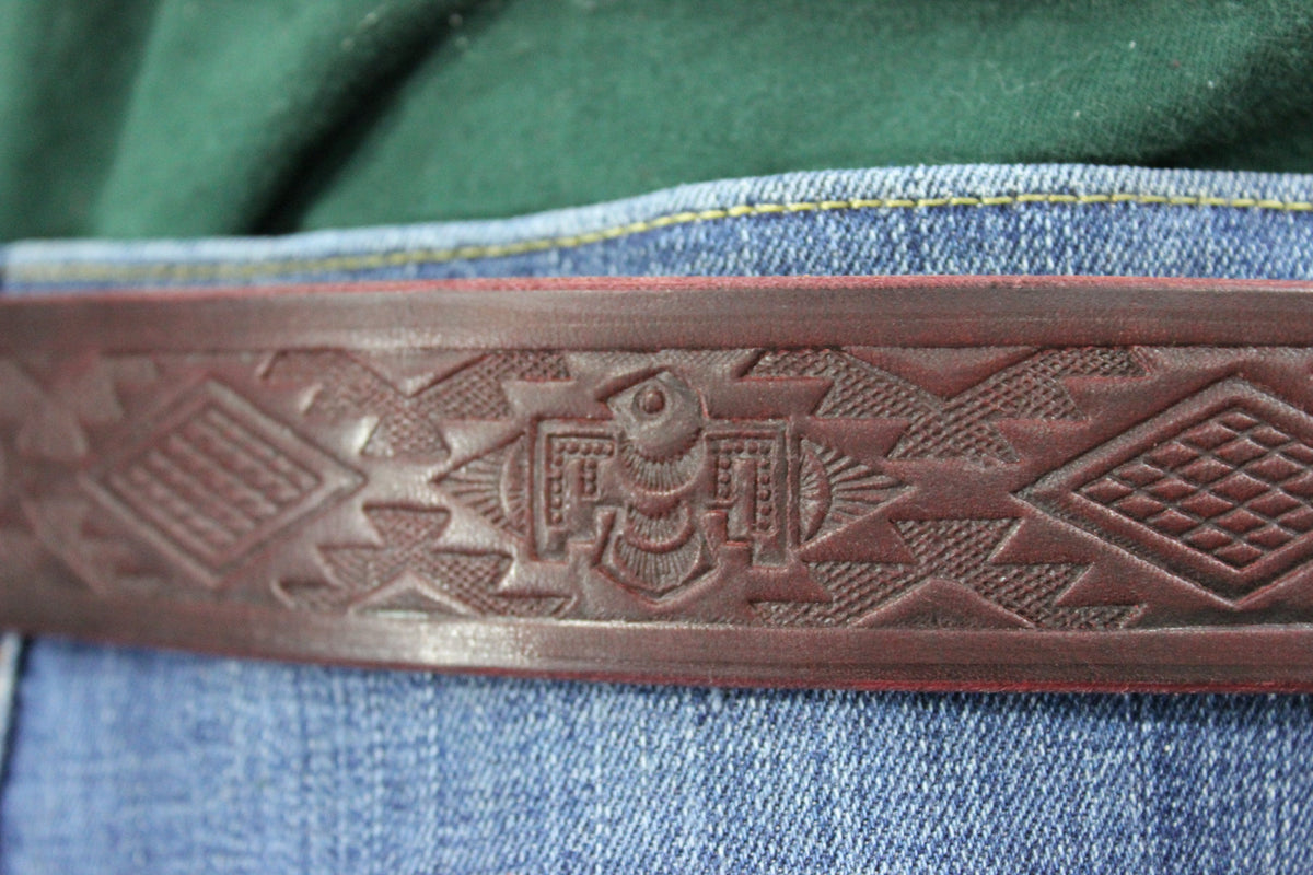 Latigo Thunderbird Embossed Belt - view 8