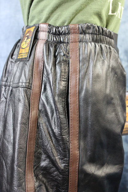 Basketball Shorts in Black and Brown - view 3