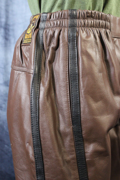Basketball Shorts in Brown and Black - view 5