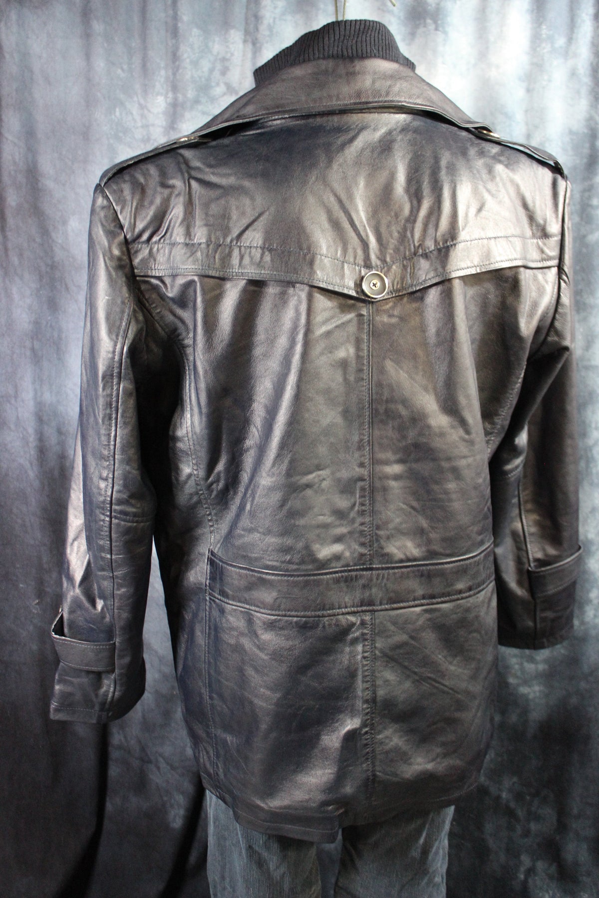 Leather Italian Driving Jacket by Otter and Fox - view 8