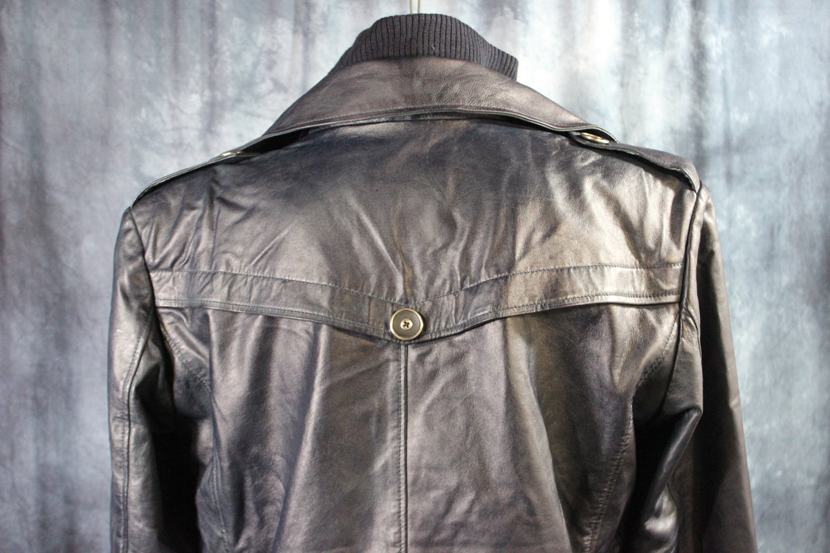 Leather Italian Driving Jacket by Otter and Fox - view 9
