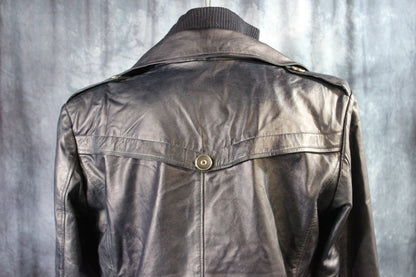 Leather Italian Driving Jacket by Otter and Fox - view 9