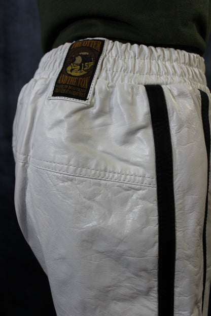 Basketball Shorts in White and Black - view 4