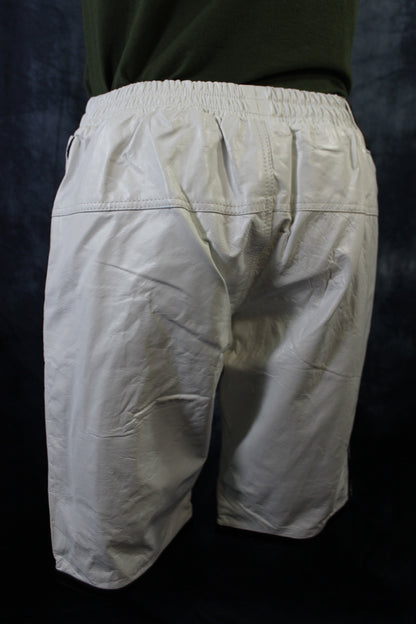 Basketball Shorts in White and Black - view 6