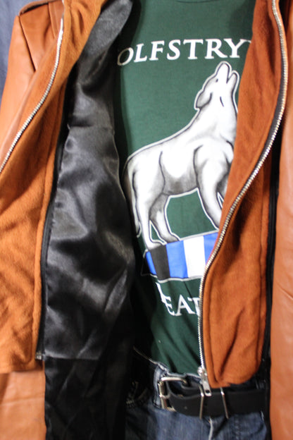 Leather Italian Driving Jacket by Otter and Fox - view 12