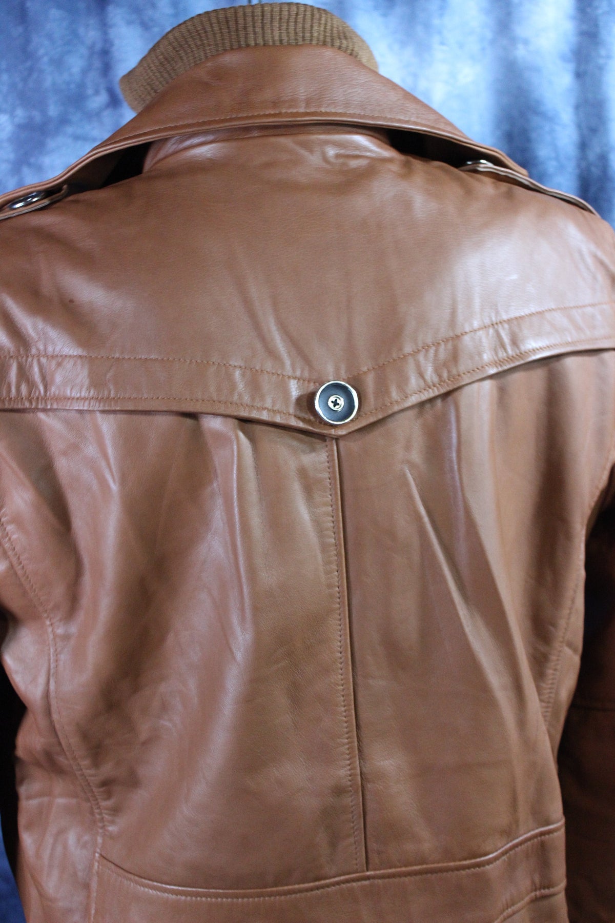Leather Italian Driving Jacket by Otter and Fox - view 20