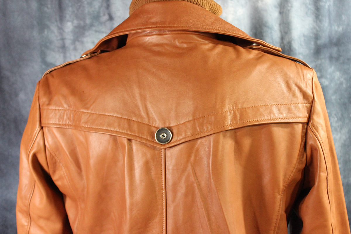 Leather Italian Driving Jacket by Otter and Fox - view 22