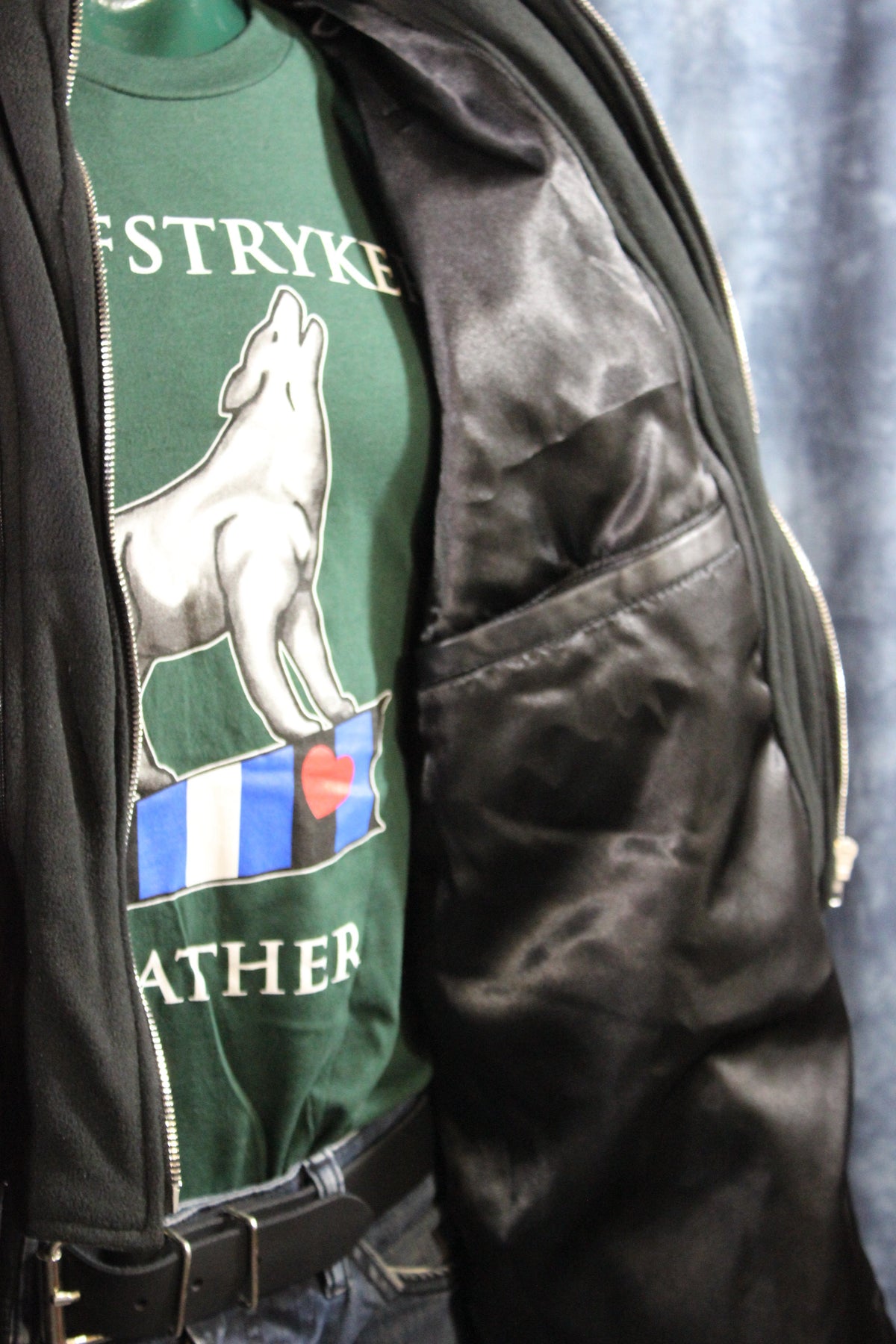 Leather Italian Driving Jacket by Otter and Fox - view 23
