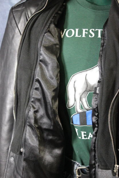 Leather Italian Driving Jacket by Otter and Fox - view 25
