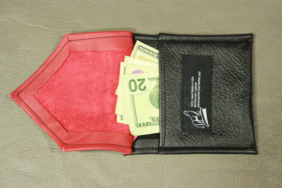 Solid Color Leather Pocket Flag - view 17