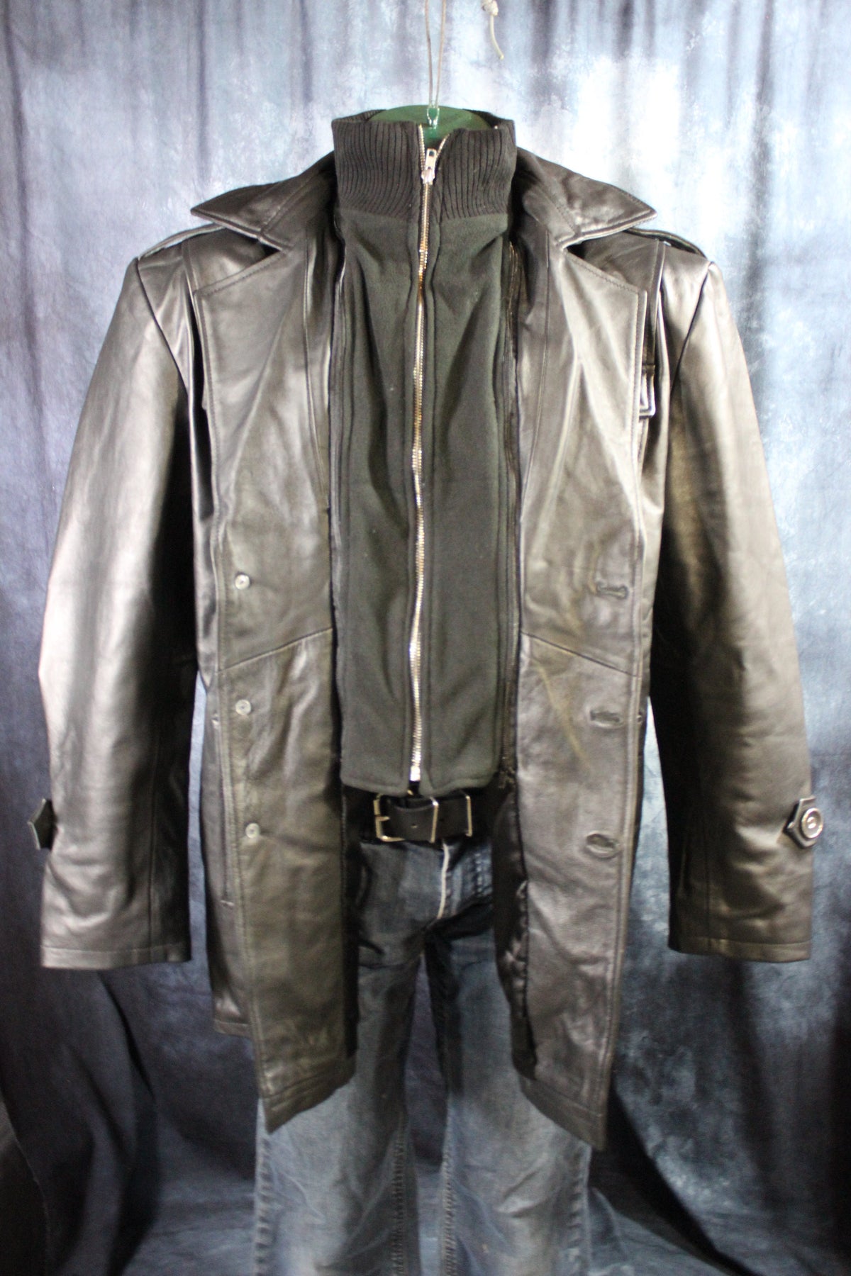 Leather Italian Driving Jacket by Otter and Fox - view 29