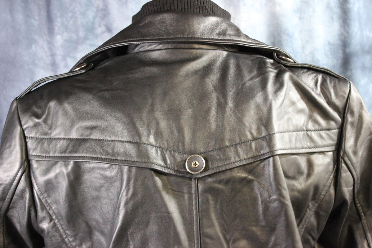 Leather Italian Driving Jacket by Otter and Fox - view 34