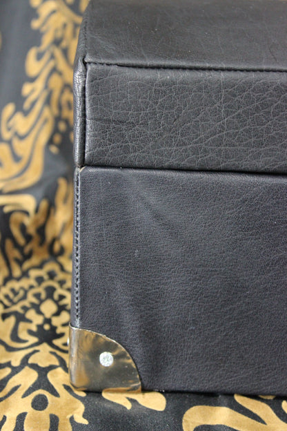 Leather Bound Treasure Chest (Black) - view 7