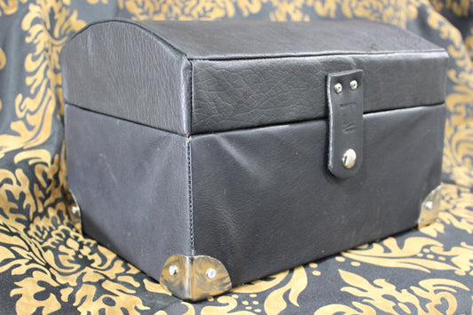 Leather Bound Treasure Chest (Black) - view 2