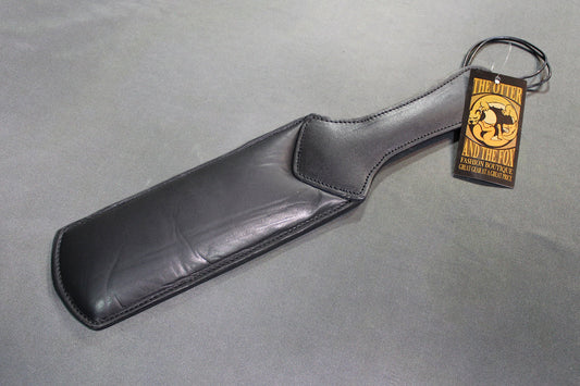 Padded Leather Paddle by The Otter and The Fox - front view