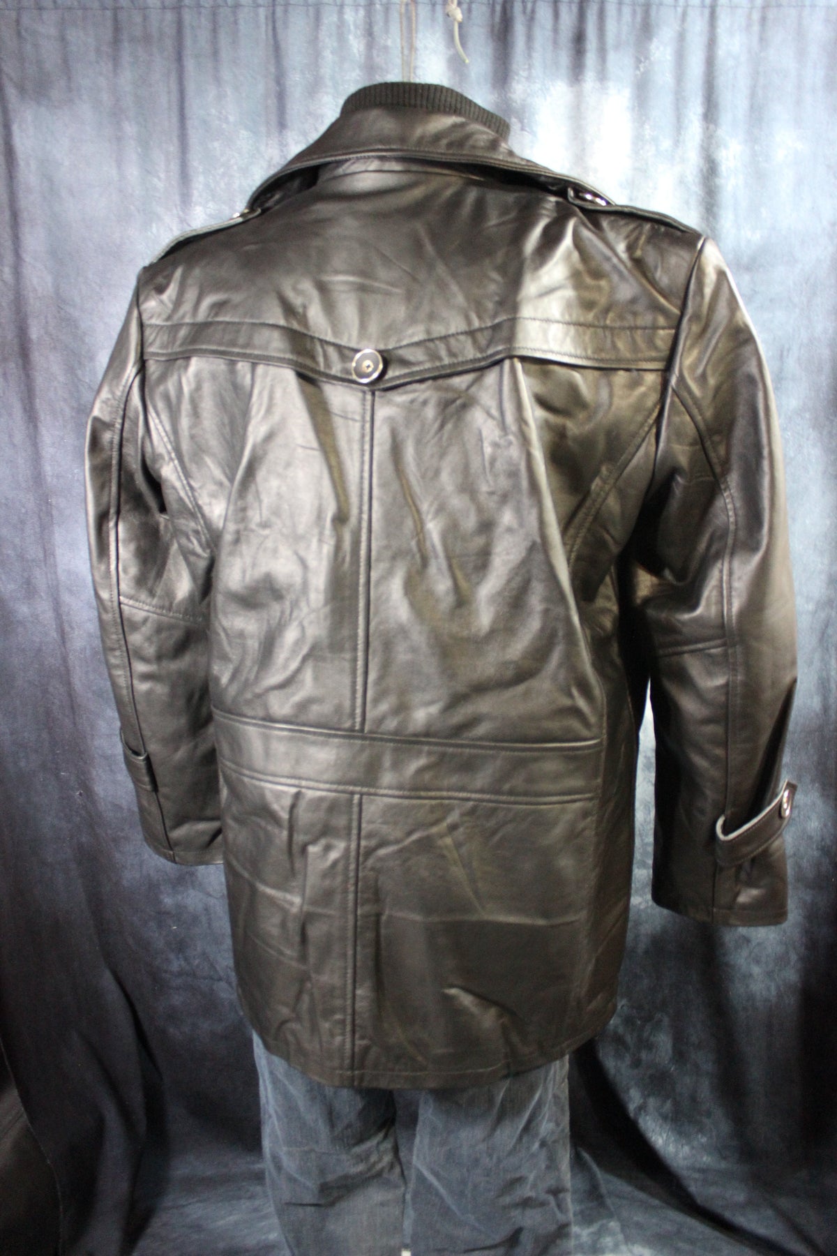 Leather Italian Driving Jacket by Otter and Fox - view 35