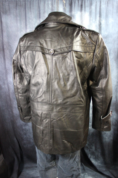 Leather Italian Driving Jacket by Otter and Fox - view 35