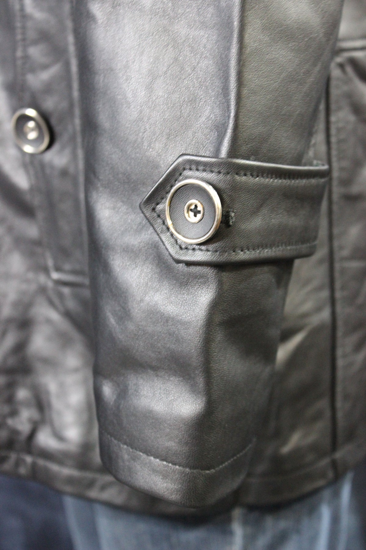 Leather Italian Driving Jacket by Otter and Fox - view 37