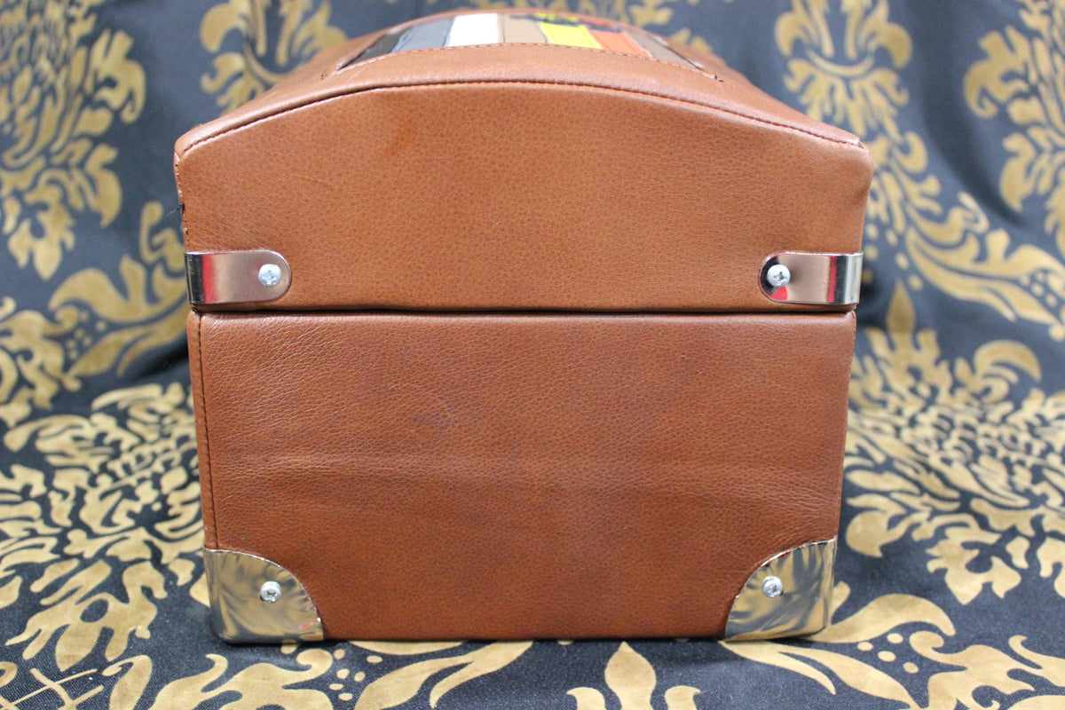 Leather Bound Treasure Chest (Bear Pride Flag Paw) - view 3