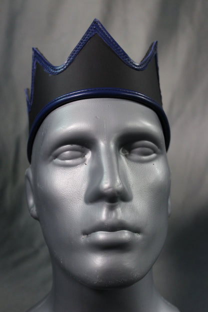 Leather Crown with Colored Edging - view 3
