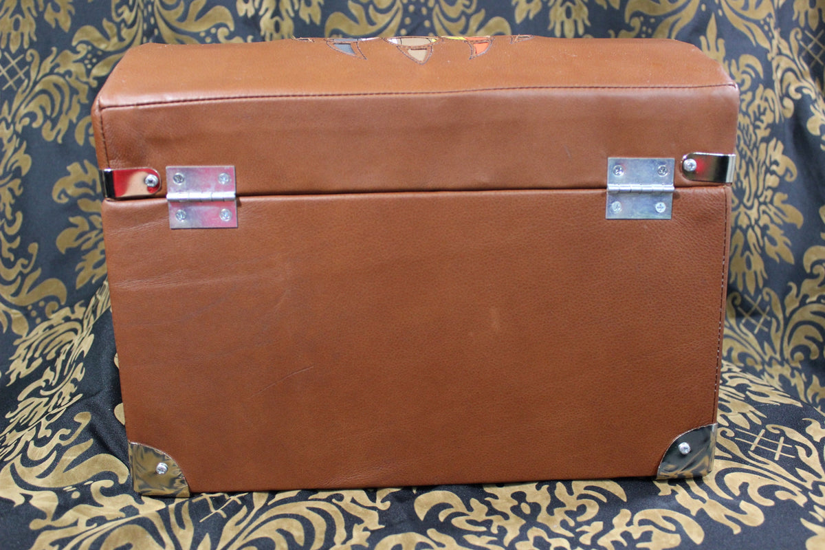 Leather Bound Treasure Chest (Bear Pride Flag Paw) - view 5