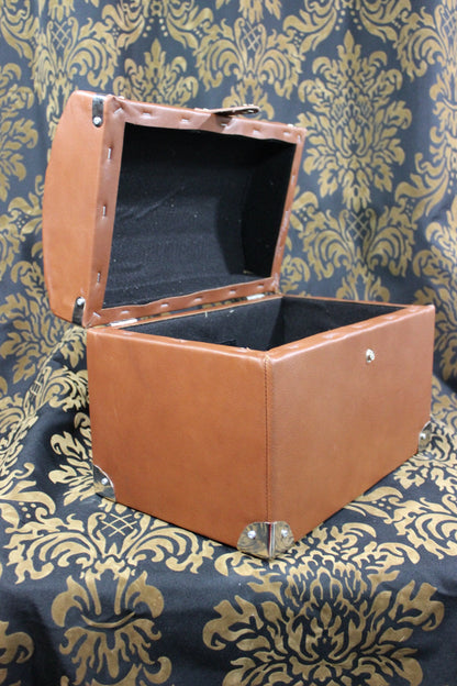 Leather Bound Treasure Chest (Bear Pride Flag Paw) - view 6