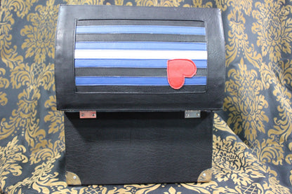 Leather Bound Treasure Chest (Leather Pride Flag) - view 4