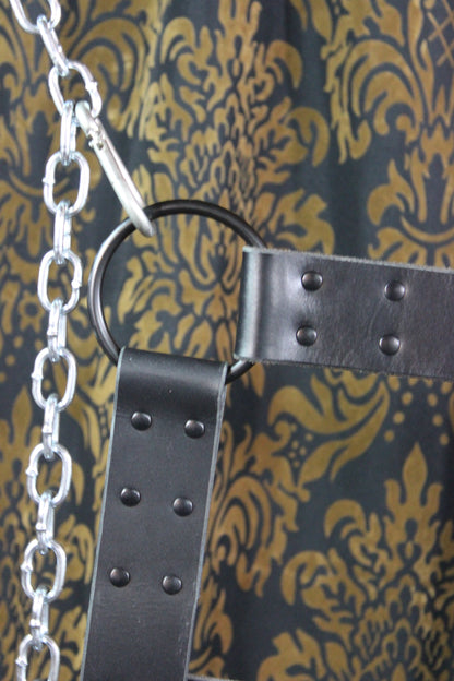 Classic Webbed Leather Sling - view 9