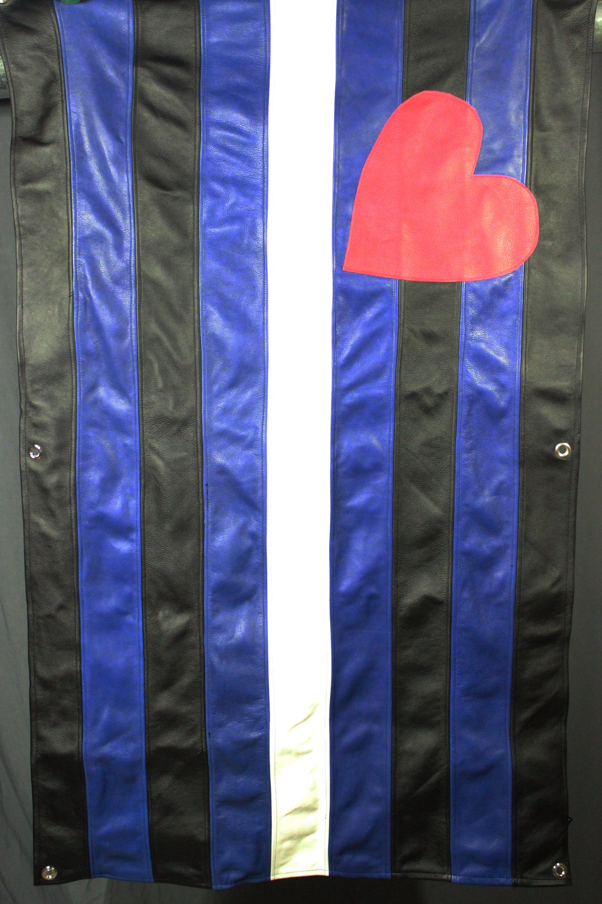 Leather Flags - front view