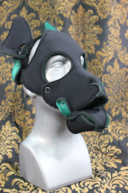 Pupskinz Two Toned Reversible Neoprene Husky Hood - view 12