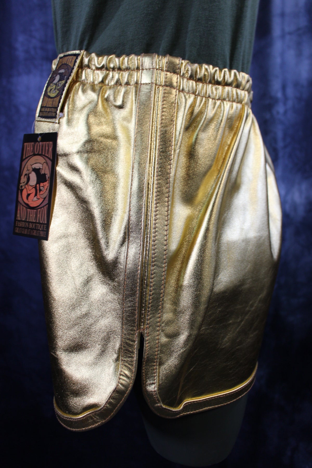 OnF Booty Shorts in Gold - view 3