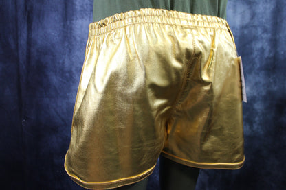 OnF Booty Shorts in Gold - view 4