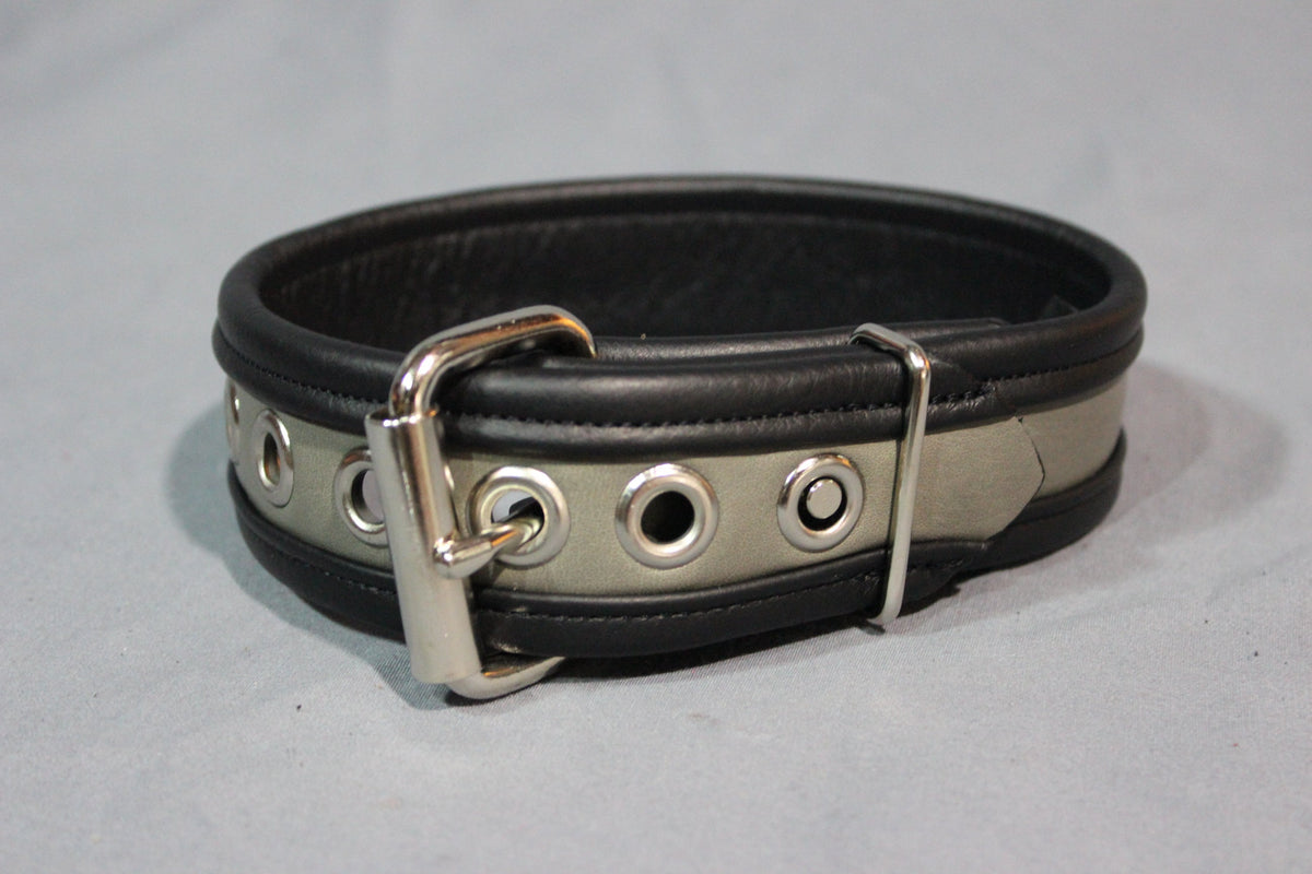 Two-Tone Collar - Recessed Stripe Construction - view 4