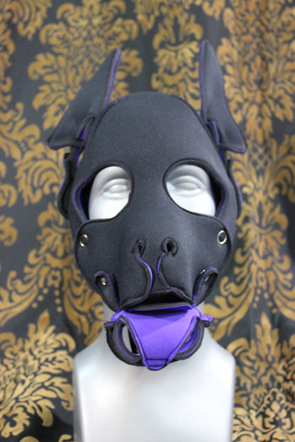Pupskinz Two Toned Reversible Neoprene Husky Hood - view 6