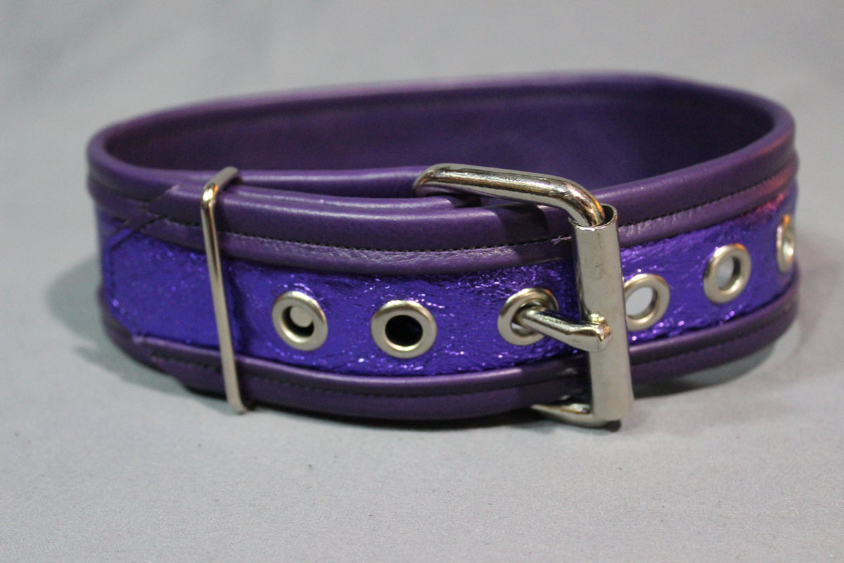 Locking Two-Tone Collar - Recessed Stripe Construction - view 9