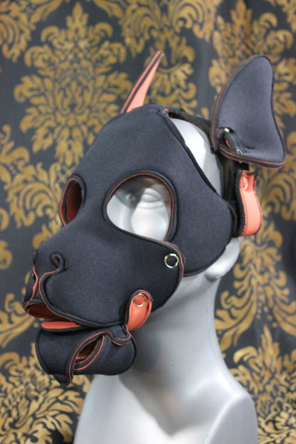 Pupskinz Two Toned Reversible Neoprene Husky Hood - view 11