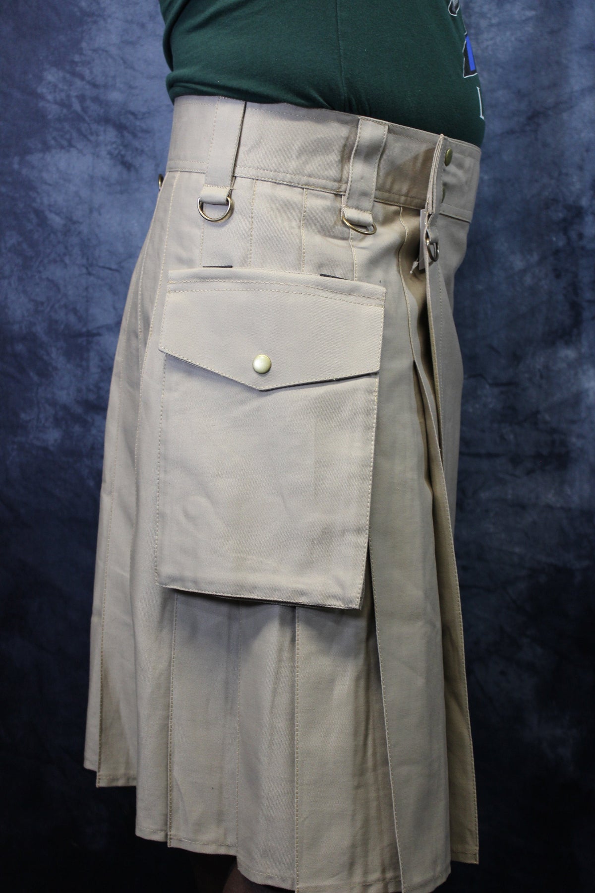 Utility Kilt in Khaki by KiltedBros - view 3