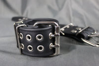 Single Color Leather Armband (2") - front view