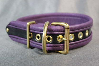 Two-Tone Collar - Recessed Stripe Construction - view 2