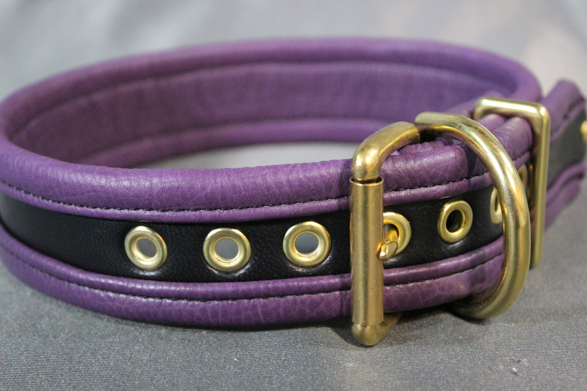 Two-Tone Collar - Recessed Stripe Construction - view 13